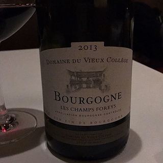 Dom. du Vieux Collège Bourgogne Les Champs Foreys