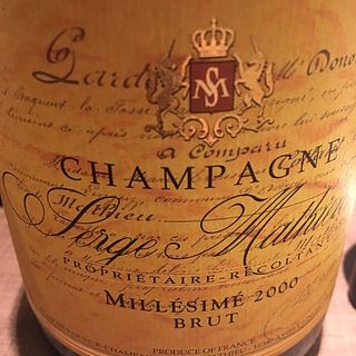 Serge Mathieu Brut Millésime