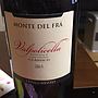 Monte del Fra Valpolicella Classico Lena di Mezzo(2015)