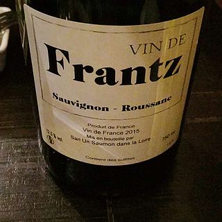 Vin de Frantz Sauvignon Roussane(ヴァン・ド・フランツ ソーヴィニヨン ルーサンヌ)