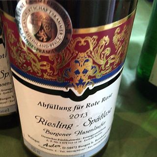 Auler Burgener Hasenläufer Riesling Spätlese
