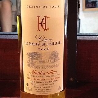 Ch. les Hauts de Caillevel Monbazillac Blanc(シャトー・レ・オー・ド・カイユヴェル モンバジャック ブラン)
