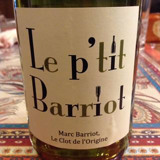 Marc Barriot Le P'tit Barriot Blanc