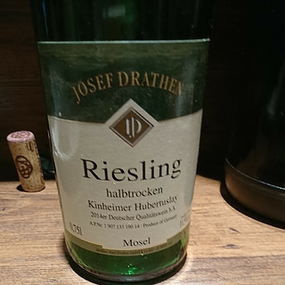 Josef Drathen Kinheimer Hubertuslay Riesling Halbtrocken