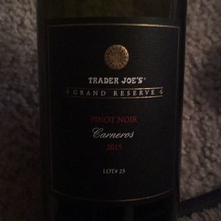 Trader Joe's Grand Reserve Carneros Pinot Noir