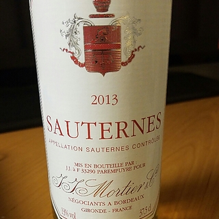 J.J. Mortier Sauternes(ジェ・ジェ・モルチェ ソーテルヌ)