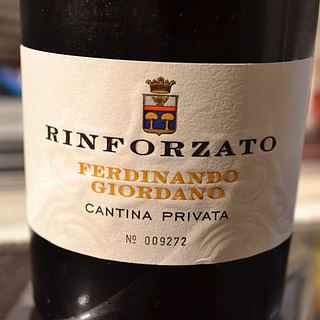 Ferdinando Giordano Cantina Privata Rinforzato