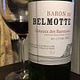 Baron de Belmotte Coteaux des Baronnies(2015)