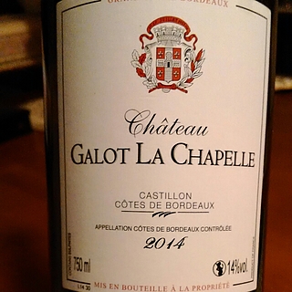 Ch. Galot La Chapelle