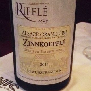 Riefle Alsace Grand Cru Zinnkoepflé Gewürztraminer