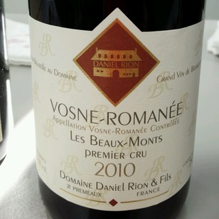 Dom. Daniel Rion & Fils Vosne Romanée 1er Cru Les Beaux Monts