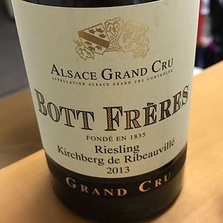 Dom. Bott Frères Riesling Kirchberg de Ribeauville Grand Cru