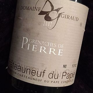Dom. Giraud Châteauneuf du Pape Grenaches de Pierre