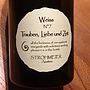 Strohmeier Trauben, Liebe und Zeit Weiss N°7