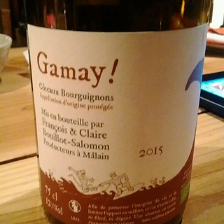 François & Claire Bouillot Salomon Côteaux Bourguignons Gamay!(フランソワ・エ・クレー ブイヨ・サロモン コトー・ブルギニョン ガメイ)