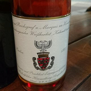 Reichsgraf u. Marquis zu Hoensbroech Michelfelder Himmelberg Spätburgunder Kabinett Trocken Rosé