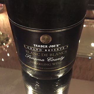 Trader Joe's Sonoma County Blanc de Blancs Sparkling Grand Reserve