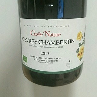 Lou Dumont Gevrey Chambertin Cuvée Nature