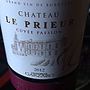 Ch. Le Prieur Cuvée Passion(2012)