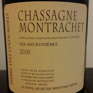 Pierre Yves Colin Morey Chassagne Montrachet Les Ancegnieres