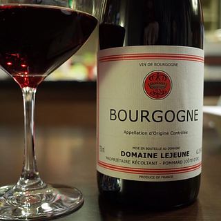 Dom. Lejeune Bourgogne Rouge(ドメーヌ・ルジューヌ ブルゴーニュ・ルージュ)