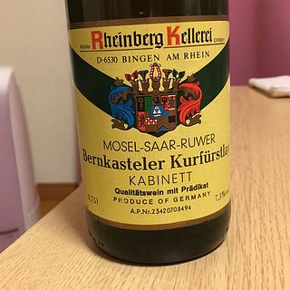 Rheinberg Kellerei Bernkasteler Kurfürstlay Kabinett