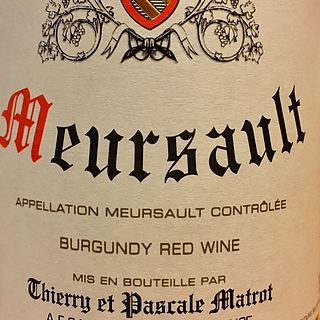 Thierry et Pascale Matrot Meursault Rouge(ティエリー・エ・パスカル・マトロ ムルソー ルージュ)