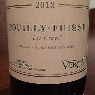 Verget Pouilly Fuissé Les Crays