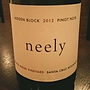 Neely Hideen Block Pinot Noir(2012)