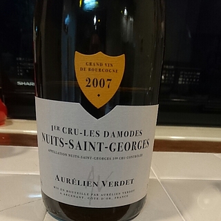 Aurélien Verdet Nuits Saint Georges 1er Cru Les Damodes(オーレリアン・ヴェルデ ニュイ・サン・ジョルジュ プルミエ・クリュ レ・ダモド)