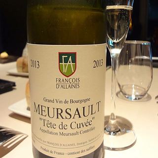 François d'Allaines Meursault Tête de Cuvée