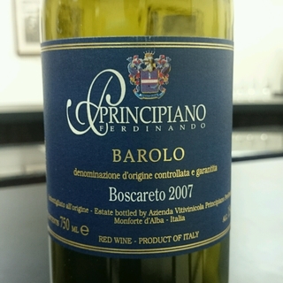 Principiano Ferdinando Barolo Boscareto
