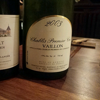 Dom. Defaix Raveneau Chablis 1er Cru Vaillons
