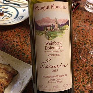 Weingut Plonerhof Weinberg Dolomiten Laurin