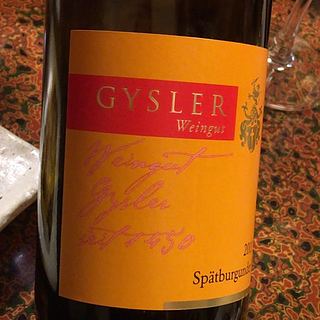 Gysler Spätburgunder(ジスラー シュペートブルグンダー)