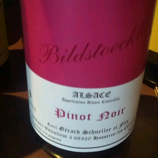 Gérard Schueller et Fils Pinot Noir Bildstoeckle