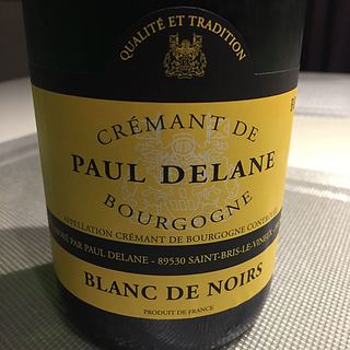 Paul Delane Crémant de Bourgogne Blanc de Noirs Brut(ポール・デラン クレマン・ド・ブルゴーニュ ブラン・ド・ノワール ブリュット)