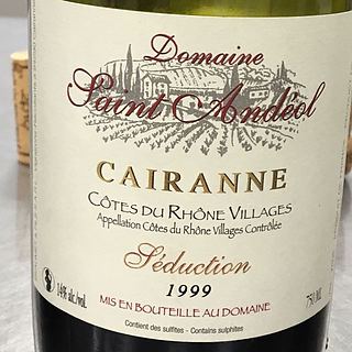 Dom. Saint Andéol Cairanne Seduction(ドメーヌ サン・タンデオル ケランヌ・セダクシオン)