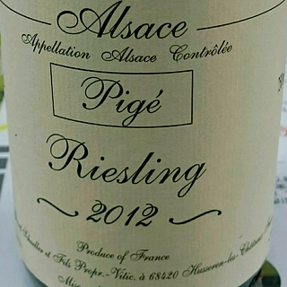 Gérard Schueller Riesling Pigé