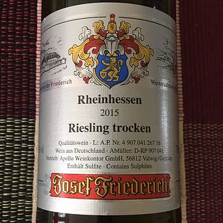 Josef Friederich Riesling Troken