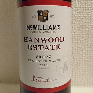 McWilliam's Hanwood Estate Shiraz(マクウィリアムズ ハンウッド・エステート シラーズ)
