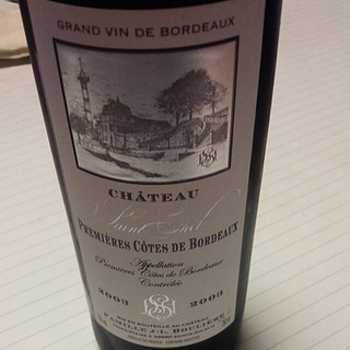 Ch. Saint Chel Premieres Côtes de Bordeaux