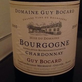 Guy Bocard Bourgogne Chardonnay