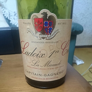 Capitain Gagnerot Ladoix 1er Cru La Micaude