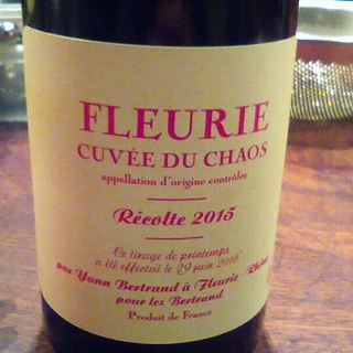 Yann Bertrand Fleurie Cuvée du Chaos