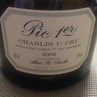 Régnard Chablis 1er Cru Pic 1er