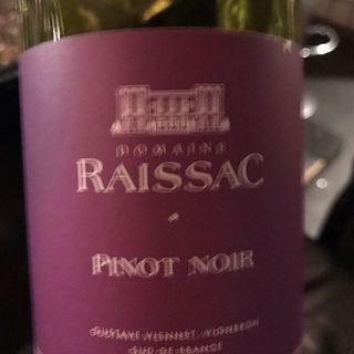 Dom. Raissac Pinot Noir(ドメーヌ・レサック ピノ・ノワール)