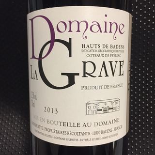 Dom. La Grave Merlot