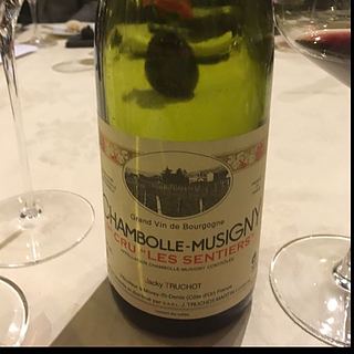 Jacky Truchot Chambolle Musigny 1er Cru Les Sentiers
