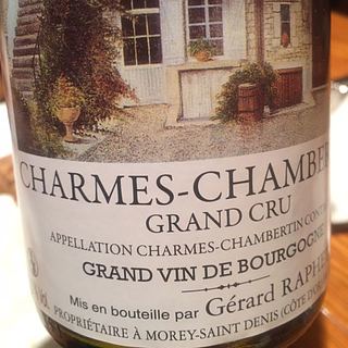 Dom. Gérard Raphet Charmes Chambertin Grand Cru